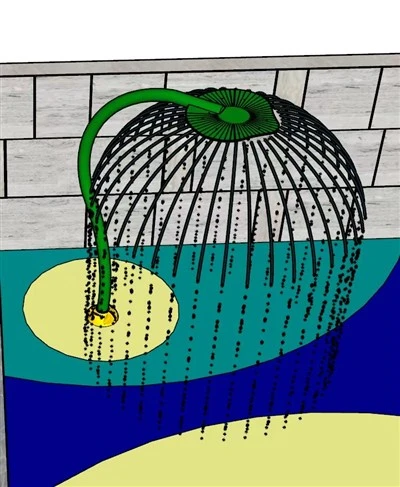 316L Éan Cage Uisce Cluiche Imeartha Trealamh